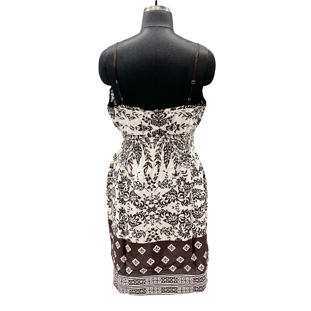 Black and White Floral Sundress