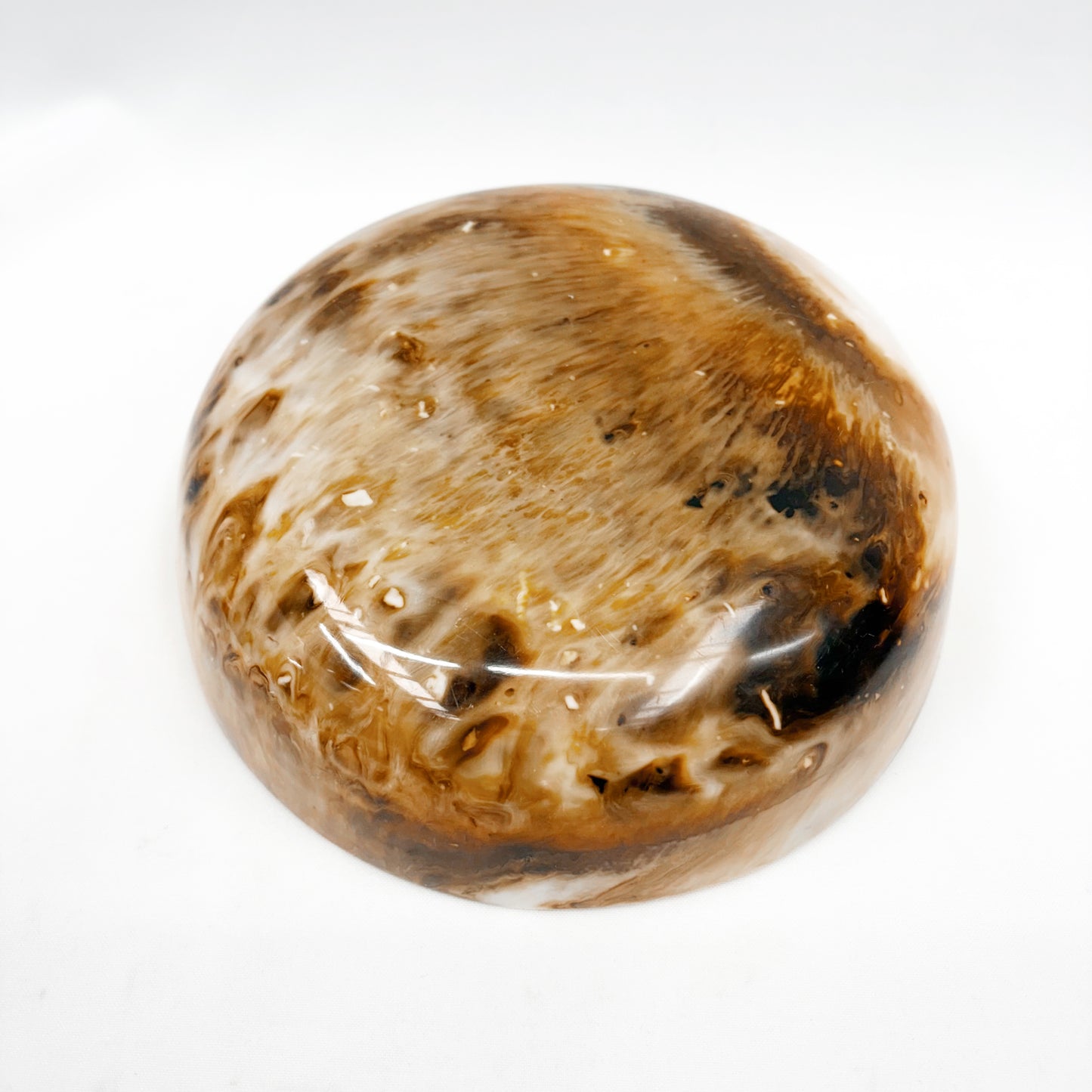 Resin Marbled Bowl | 19.5x6cm