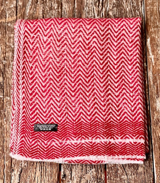 WOOL N CASHMERE BLEND SOFT SHAWLS 76X200CM