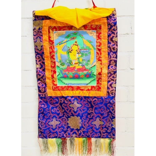 TIBETAN THANGKA MANJUSHREE