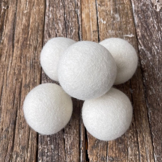 HANDMADE FELT ECO DRYER BALL 7CM
