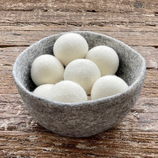 HANDMADE FELT BOWL 28CM