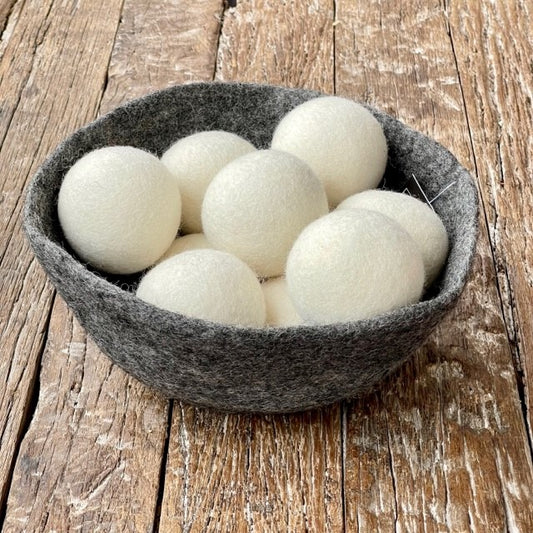 HANDMADE FELT BOWL 28CM