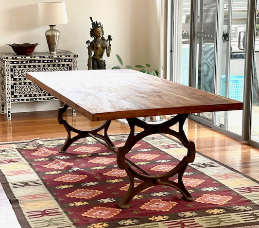 WOODEN DINING TABLE