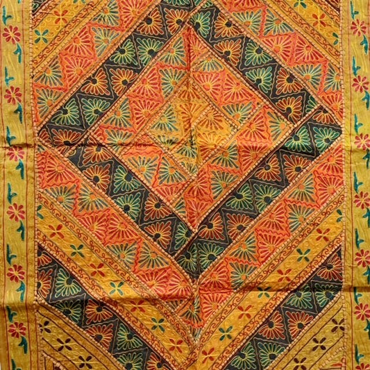 VINTAGE EMB. WALL HANGING