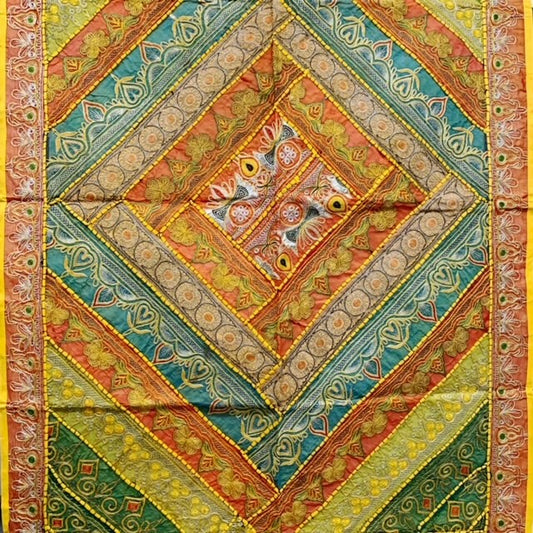 VINTAGE EMB. WALL HANGING