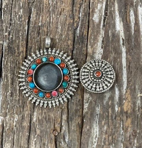 STERLING SILVER BOX PENDANT
