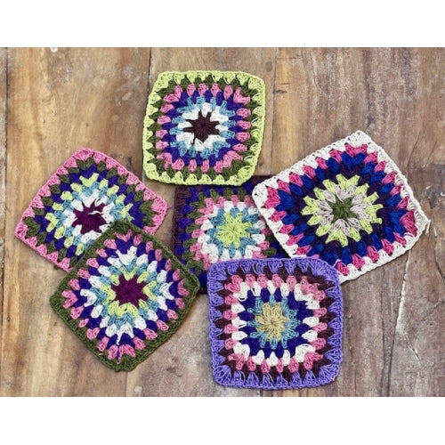 COTTON HANDCROCHET COASTER/PATCH