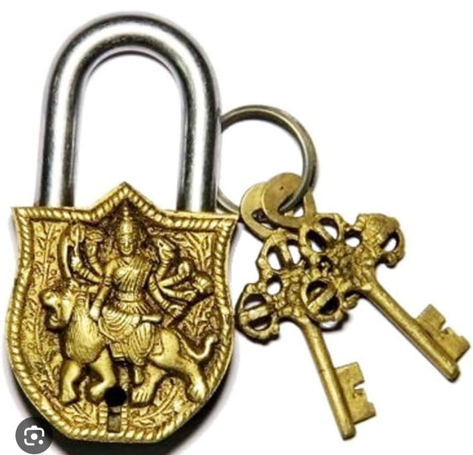 BRASS DURGA LOCK