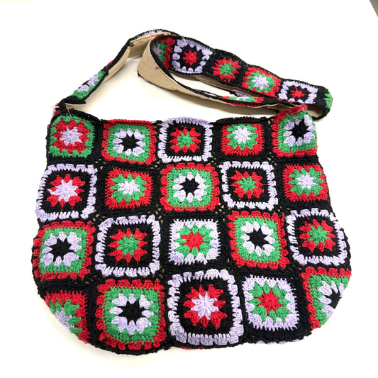 HAND CROCHET SHOULDER BAG