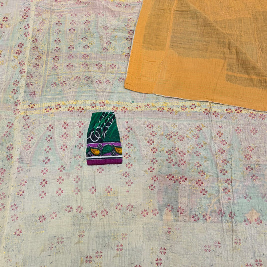 VINTAGE FINE STITCHED BENGALI KANTHA NOV2