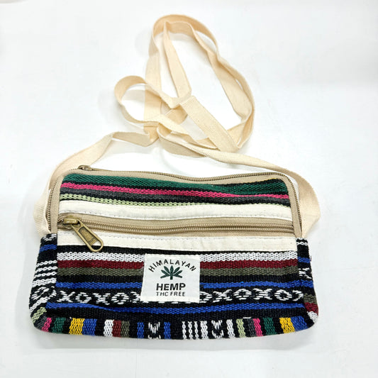 COTTON CARRY PURSE 20x14cm