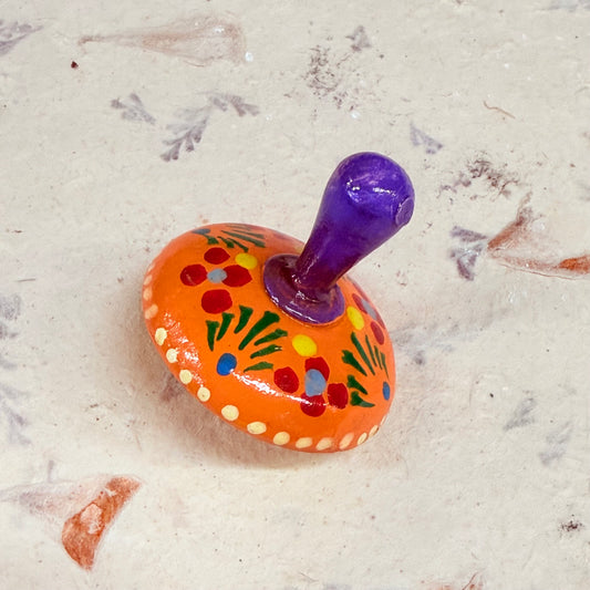 HAND PAINTED SPINNING TOPS