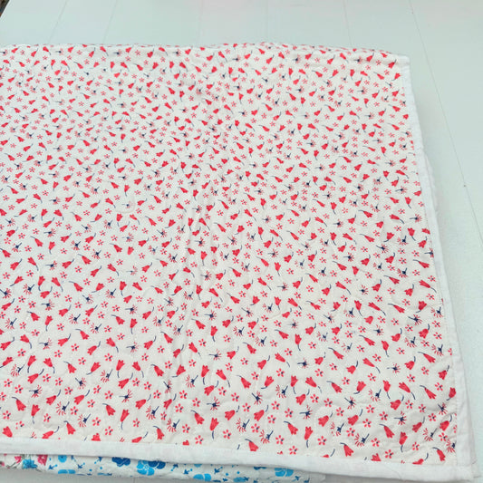 REVERSIBLE COTTON PRINTED PADDED QUILT 220x270cm