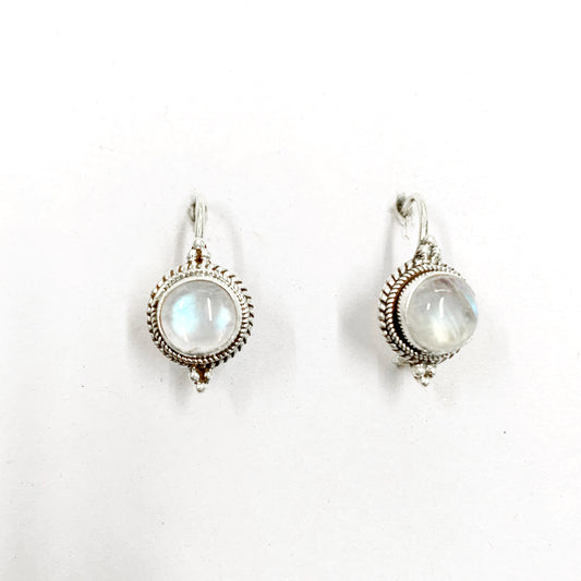 Moonstone 925 Sterling Silver Earring