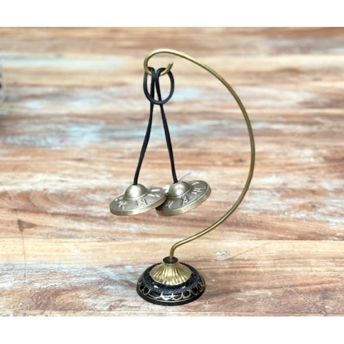 BRASS TINGSHA STAND 29CM