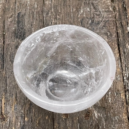 CLEAR QTZ BOWL