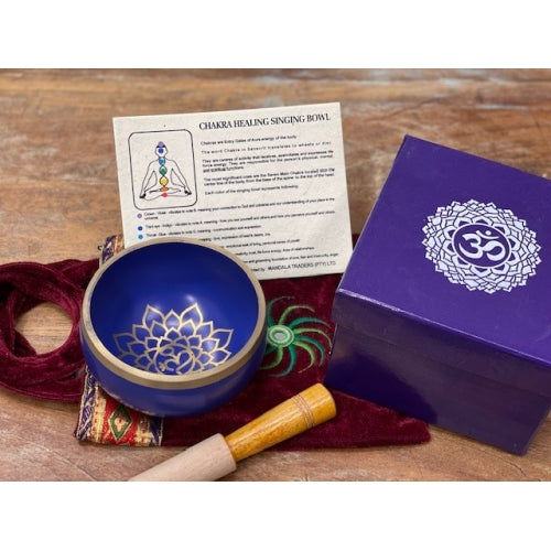 VIOLET CHAKRA SINGING BOWL 12cm