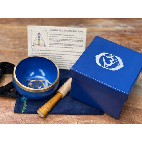 INDIGO CHAKRA SINGING BOWL 12cm