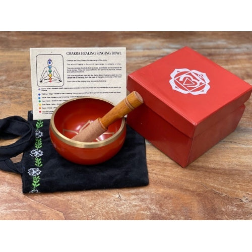 ORANGE CHAKRA SINGING BOWL 12Cm