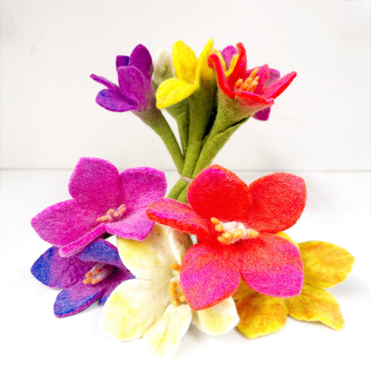 FELT LILLIES 5PCS Pack