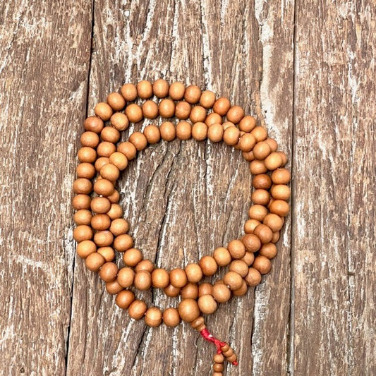 SANDALWOOD PRAYER MALA