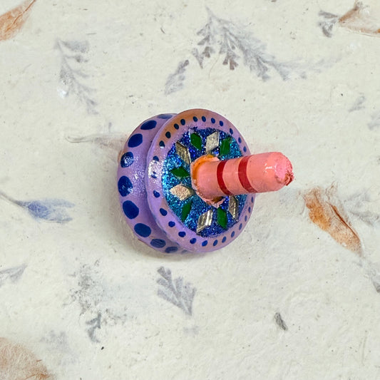 HAND PAINTED SPINNING TOPS