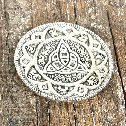 TRIQUETA & OM INCENSE BURNER 11.5CM