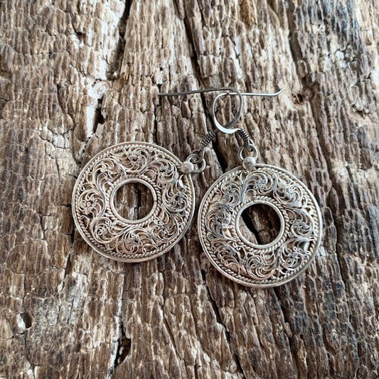 STERLING SILVER EARRING