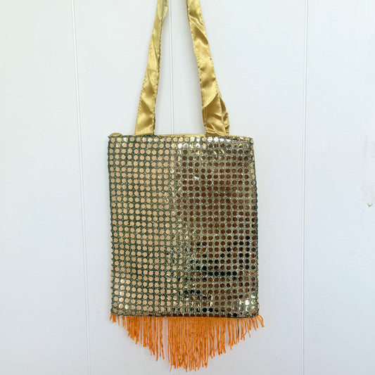 SATIN SHOULDER BAG 25x20cm