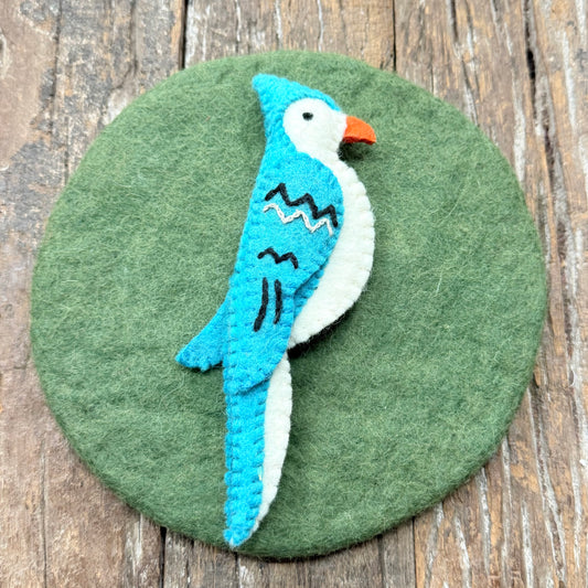 FELT BIRD FINGER PUPPET