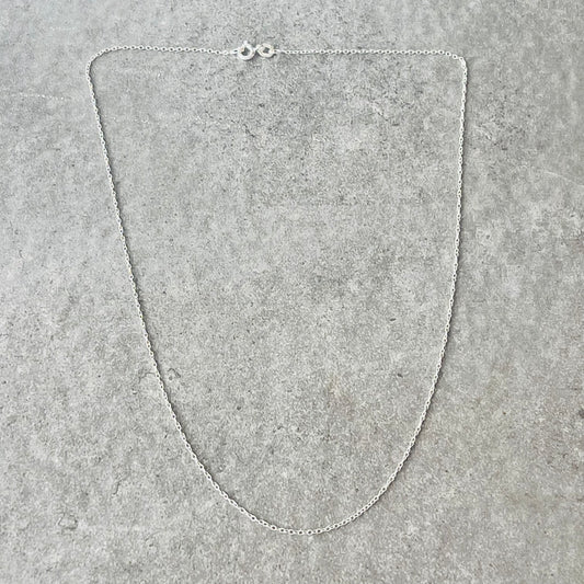 STERLING SILVER  925 LINK CHAIN 46CM