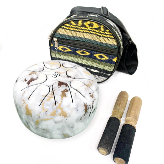 HAPPY DRUM SET MARBLE 25X25CM