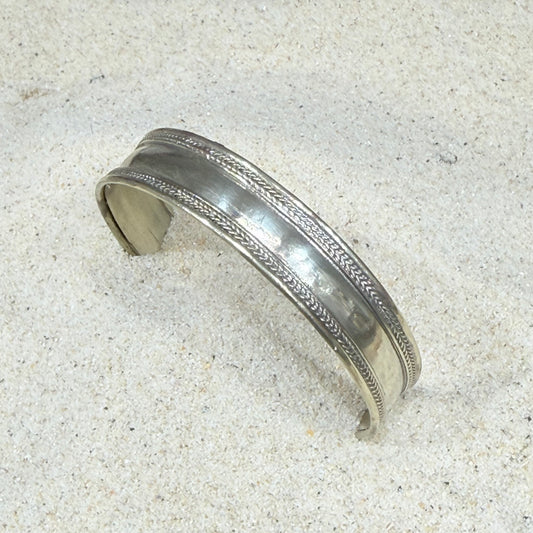 COPPER SILVER PLATED CUFF