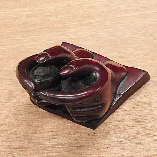 RESIN HAND CARD HOLDER