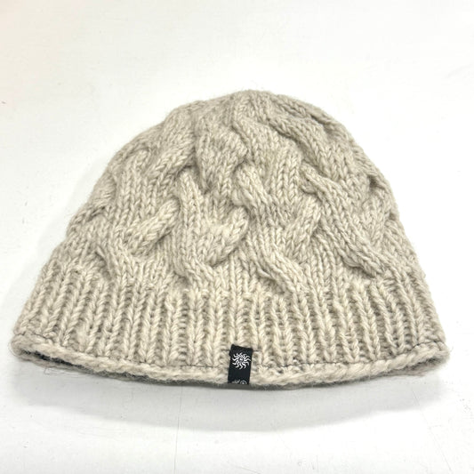 100% WOOL HAND KNITTED BEANY FLEECE LINED ASSORTED