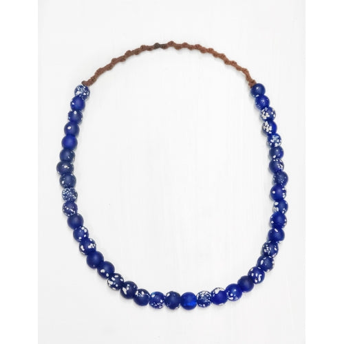 NAGALAND GLASS BEAD NECKLACE