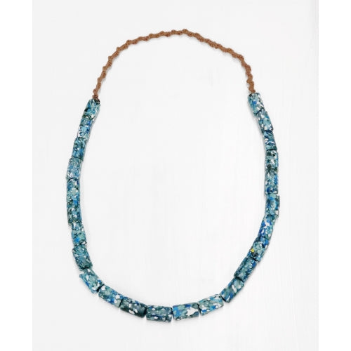NAGALAND GLASS BEAD NECKLACE
