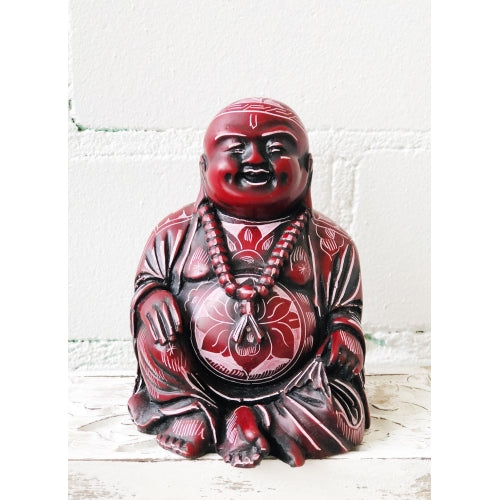 RESIN LAUGHING BUDDHA