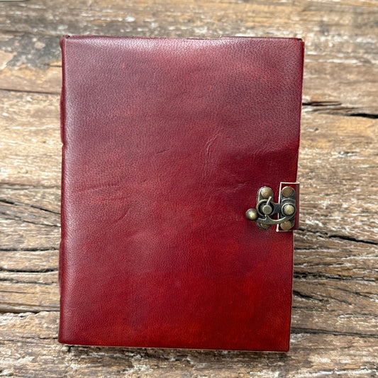 LEATHER ART/SCRAPBOOK JOURNAL 20x16cm