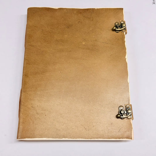 LEATHER ART/SCRAPBOOK JOURNAL 31x24cm