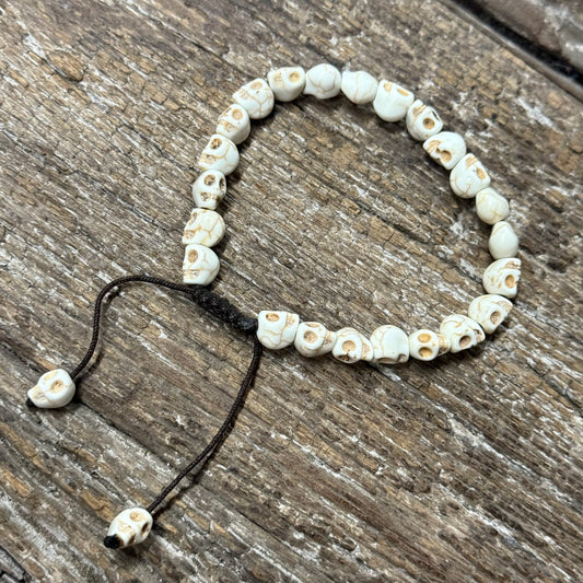 SKULL PRAYER BRACELET