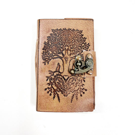TREE OF LIFE HEART JOURNAL 12.5x8cm