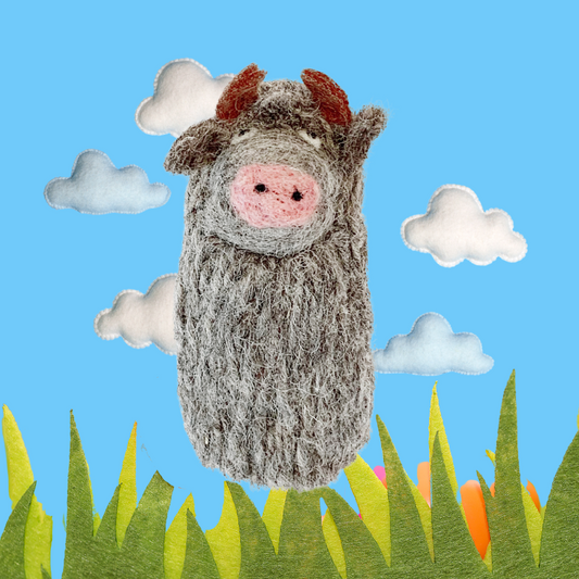 "YAK" FINGER PUPPET