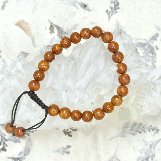 LOTUS SEED PRAYER BRACELET