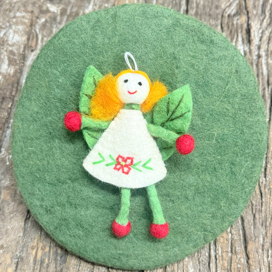 FELT GARDEN FAIRY LRG 13x10CM ASSORTED