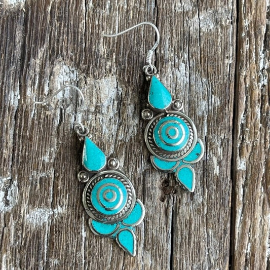 HANDMADE TIBETAN EARRING