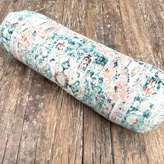 COTTON PRINTED BOLSTER 60X20CM
