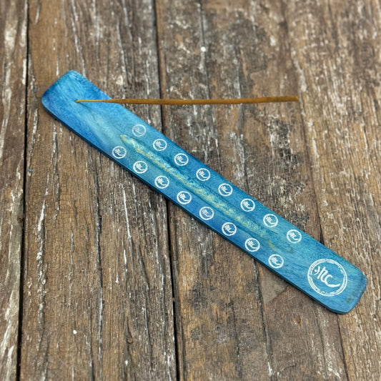 CHAKRA WOODEN INCENSE BURNER