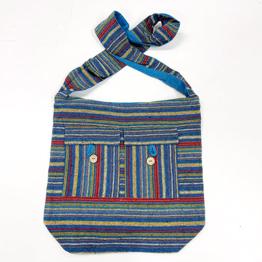 STRIPED MULTI-COLOUR BAG